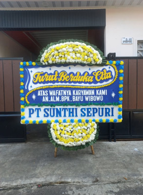 Papan Bunga Duka di Randudongkal